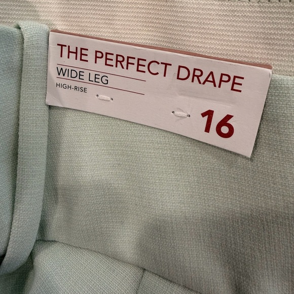 NWT Lane Bryant Size 16 Mint Wide Leg Pants - Picture 4 of 5